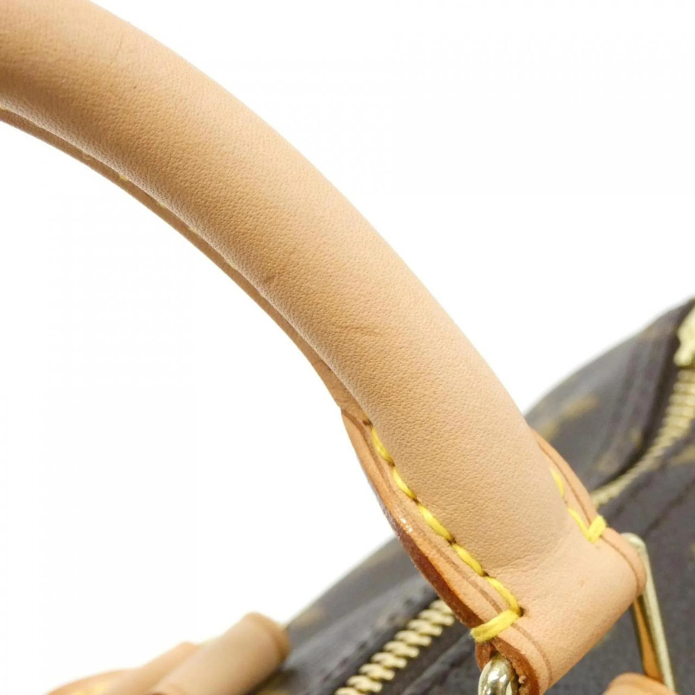 LOUIS VUITTON Brown Monogram Speedy 35 Boston Bag - Picture 7 of 8